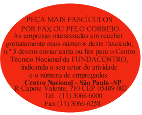 Peça Mais Fascículos por Fax ou Pelo Correio